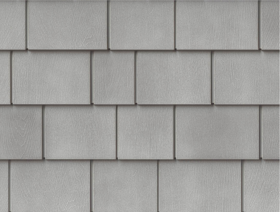 Beach House Shake Atlantica – weathered gray cedar appearance